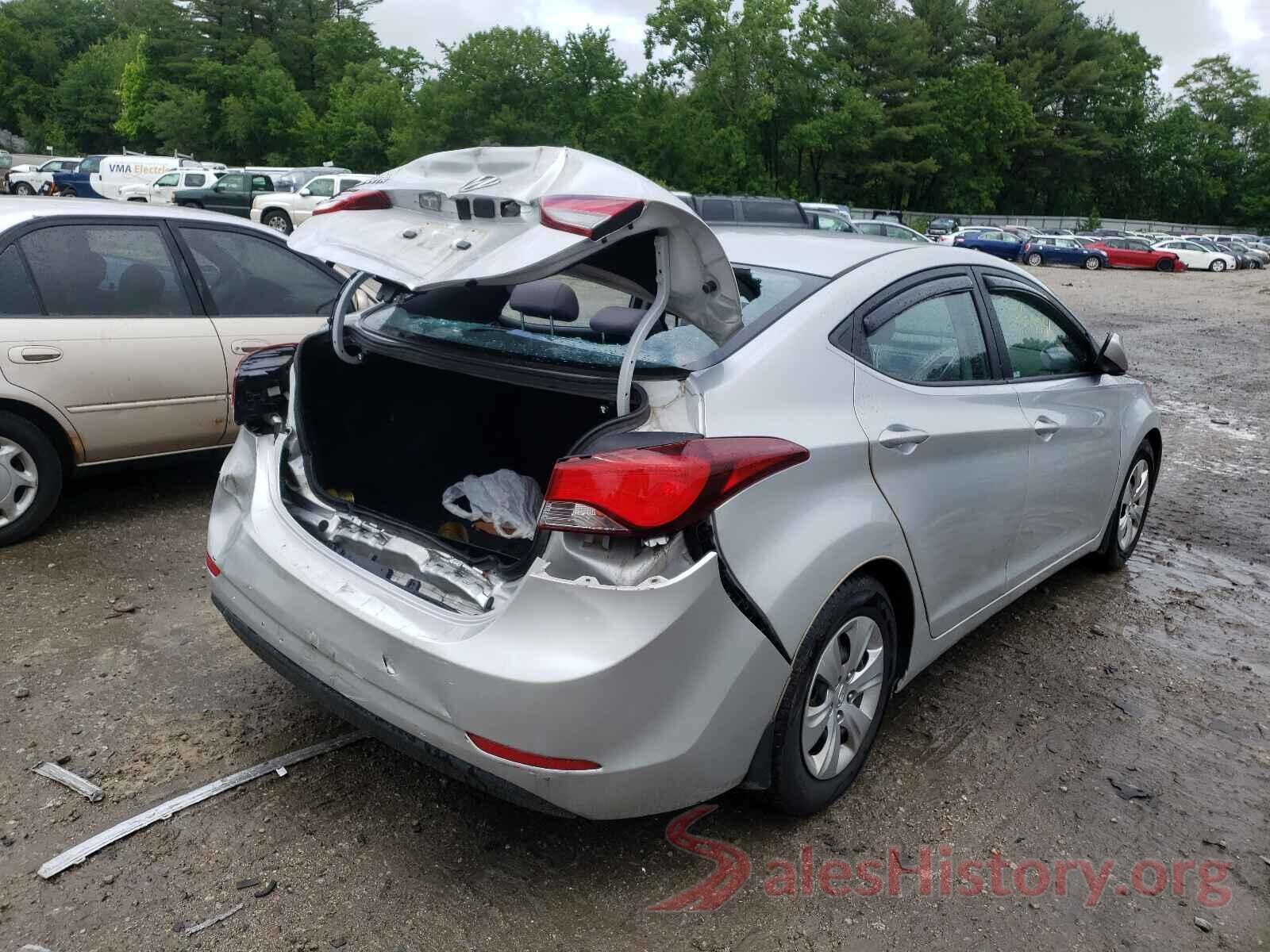 KMHDH4AE3GU483736 2016 HYUNDAI ELANTRA