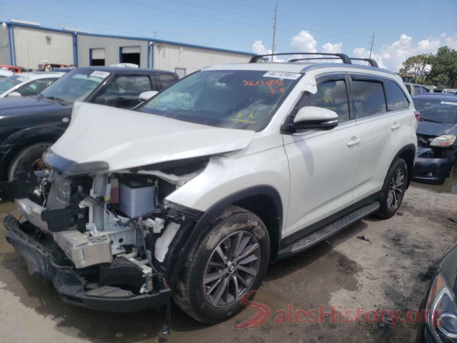 5TDKZRFH2KS309260 2019 TOYOTA HIGHLANDER