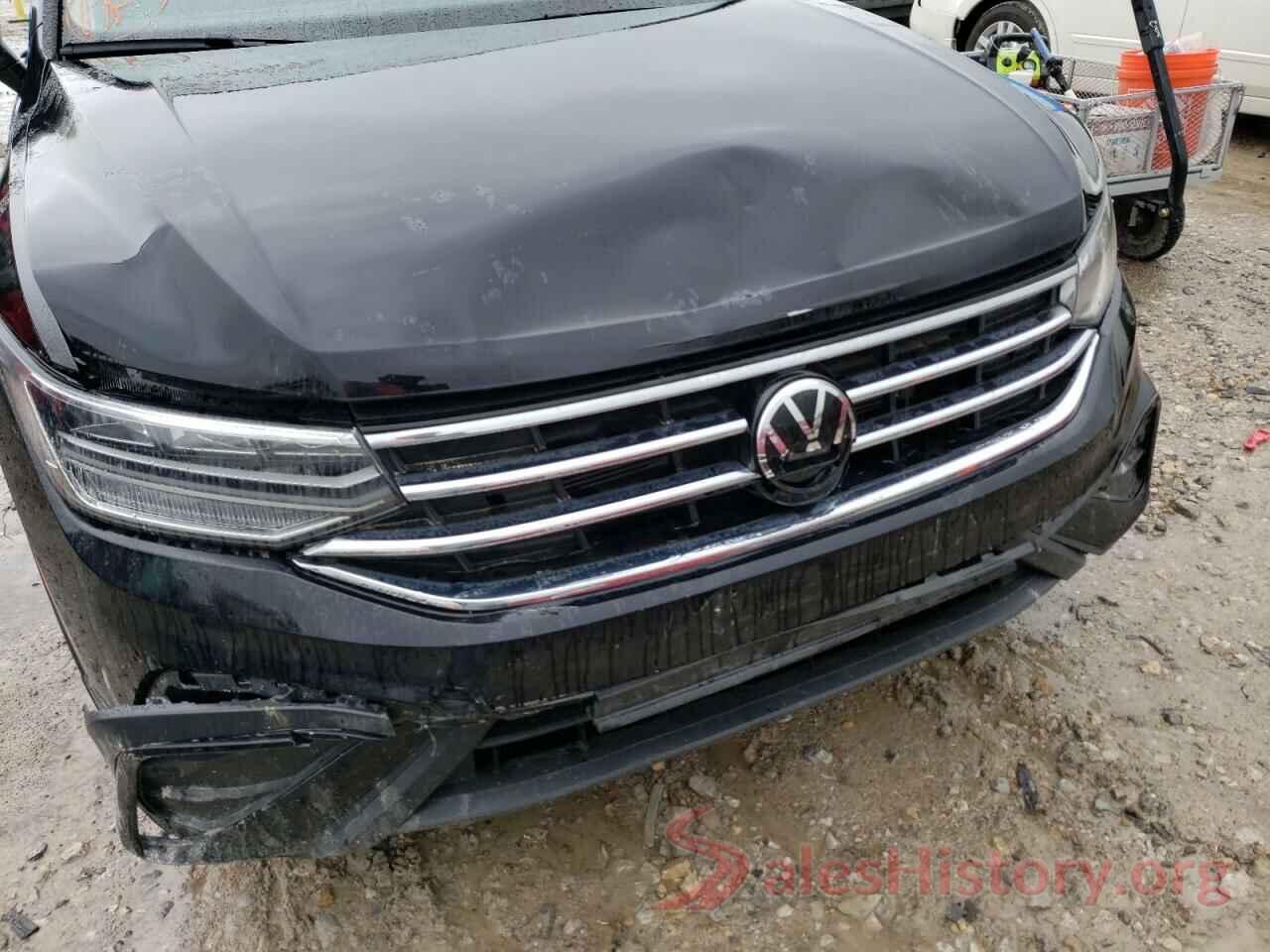 3VV0B7AX3NM050833 2022 VOLKSWAGEN TIGUAN