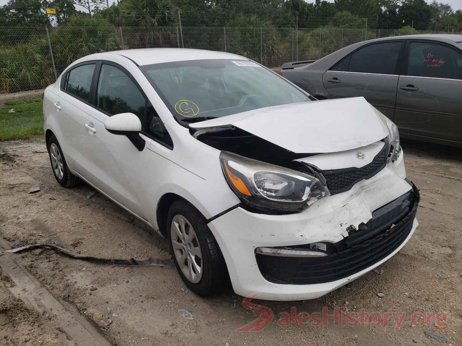 KNADM4A37G6638644 2016 KIA RIO