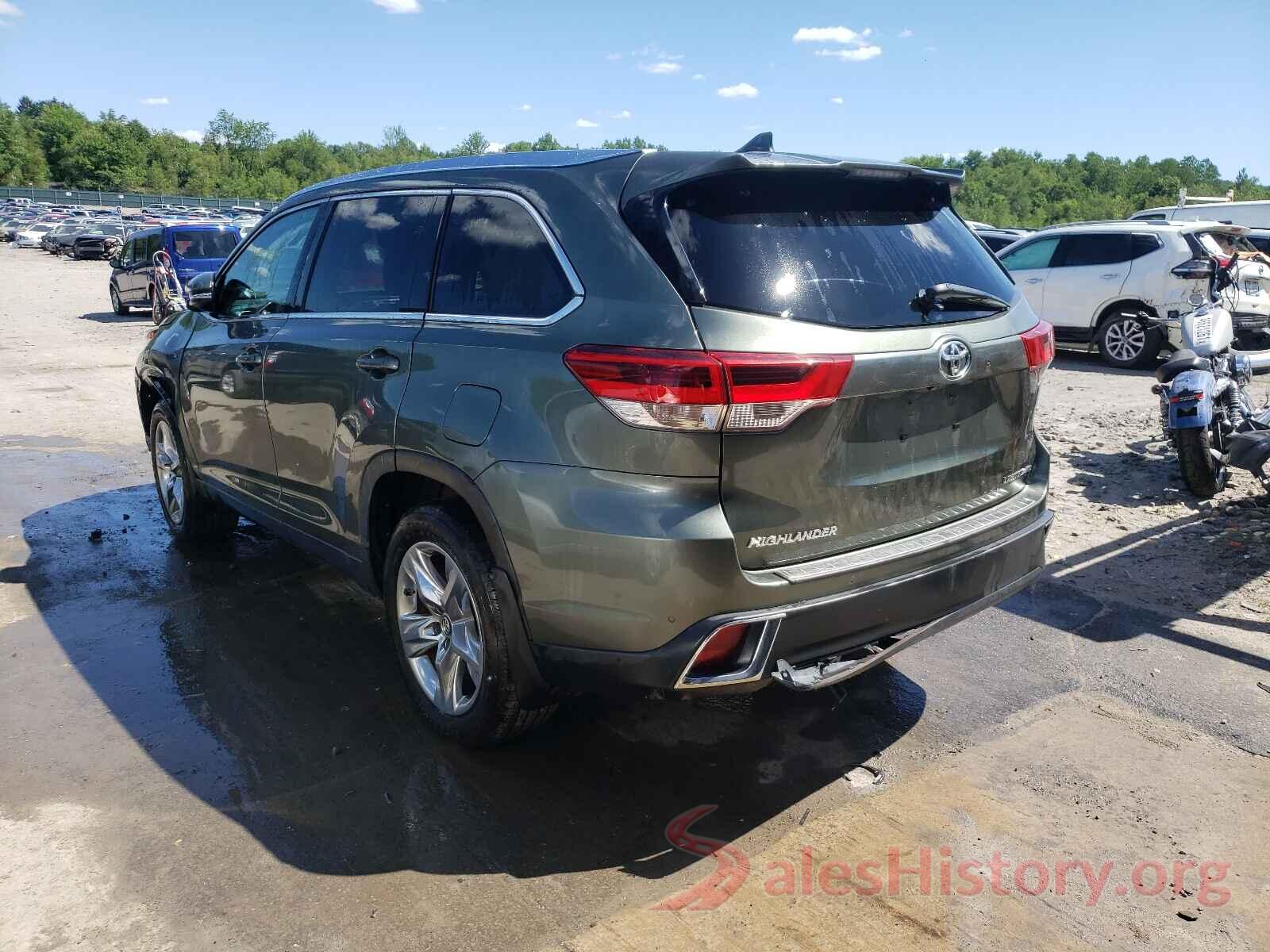 5TDDZRFH9JS897942 2018 TOYOTA HIGHLANDER