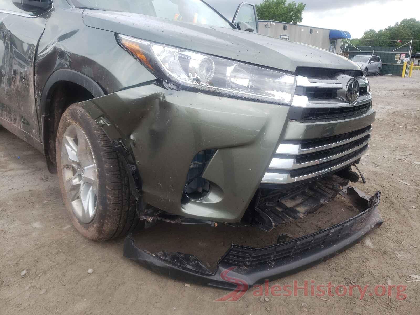 5TDDZRFH9JS897942 2018 TOYOTA HIGHLANDER