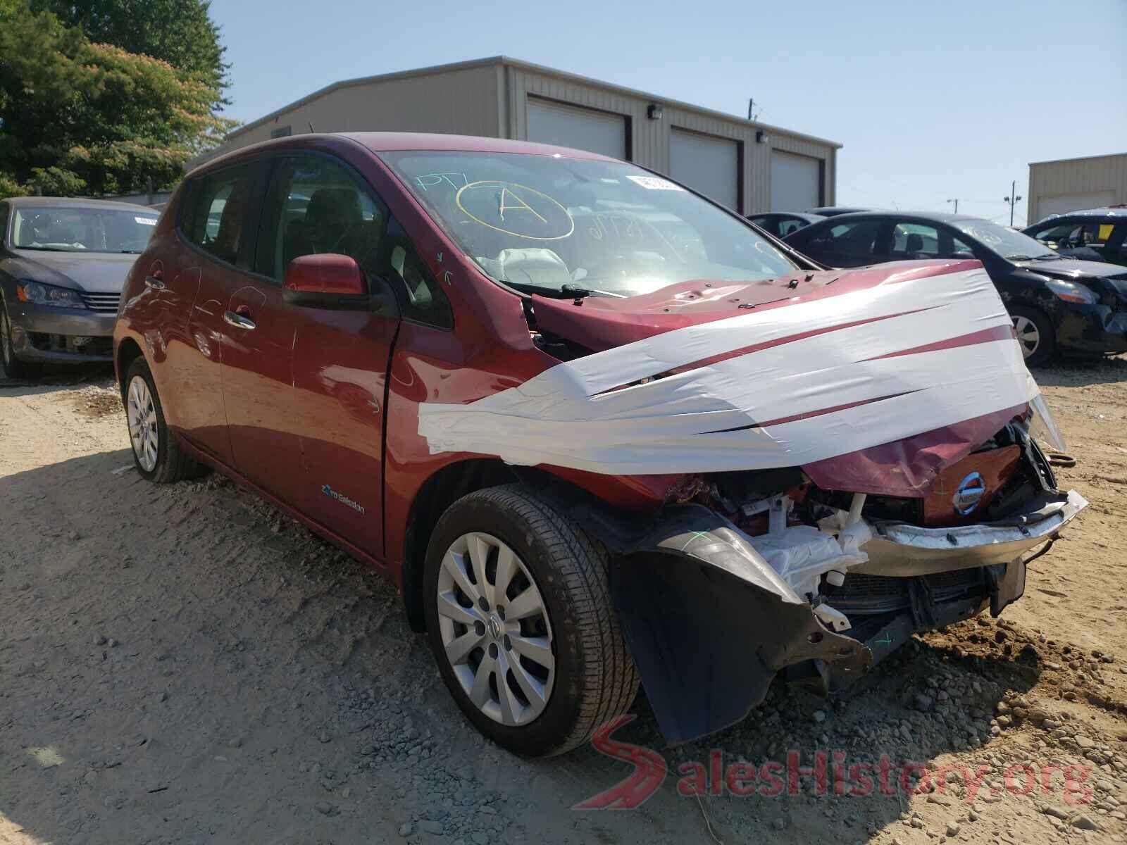 1N4AZ0CP2FC307878 2015 NISSAN LEAF