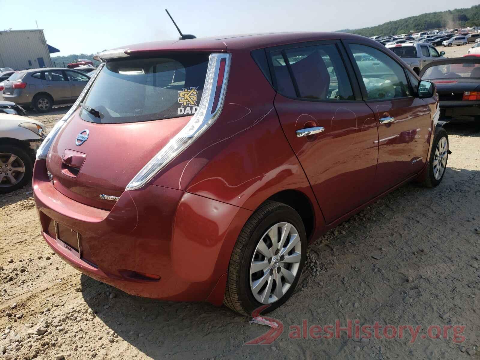 1N4AZ0CP2FC307878 2015 NISSAN LEAF