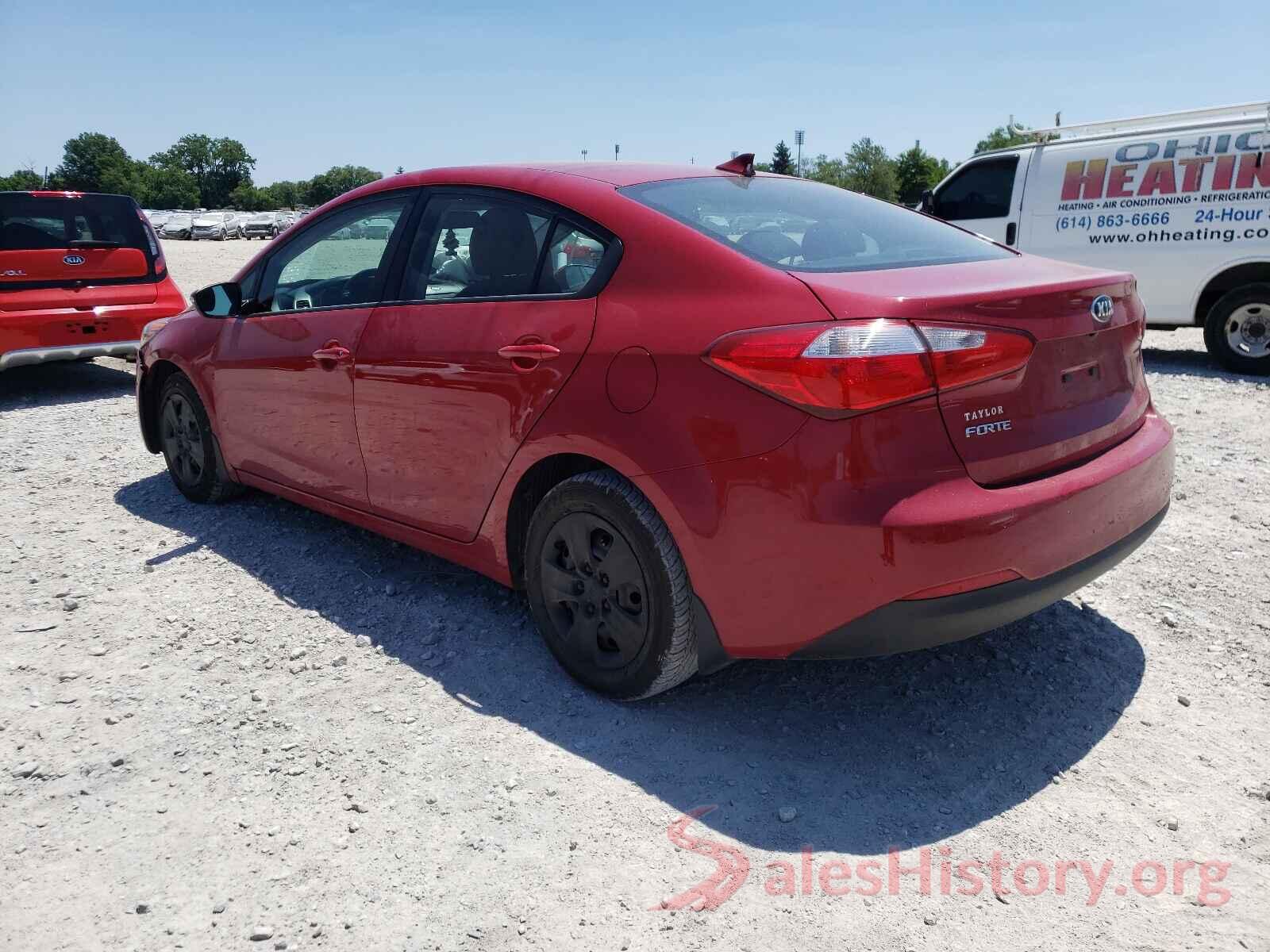 KNAFX4A61G5500890 2016 KIA FORTE