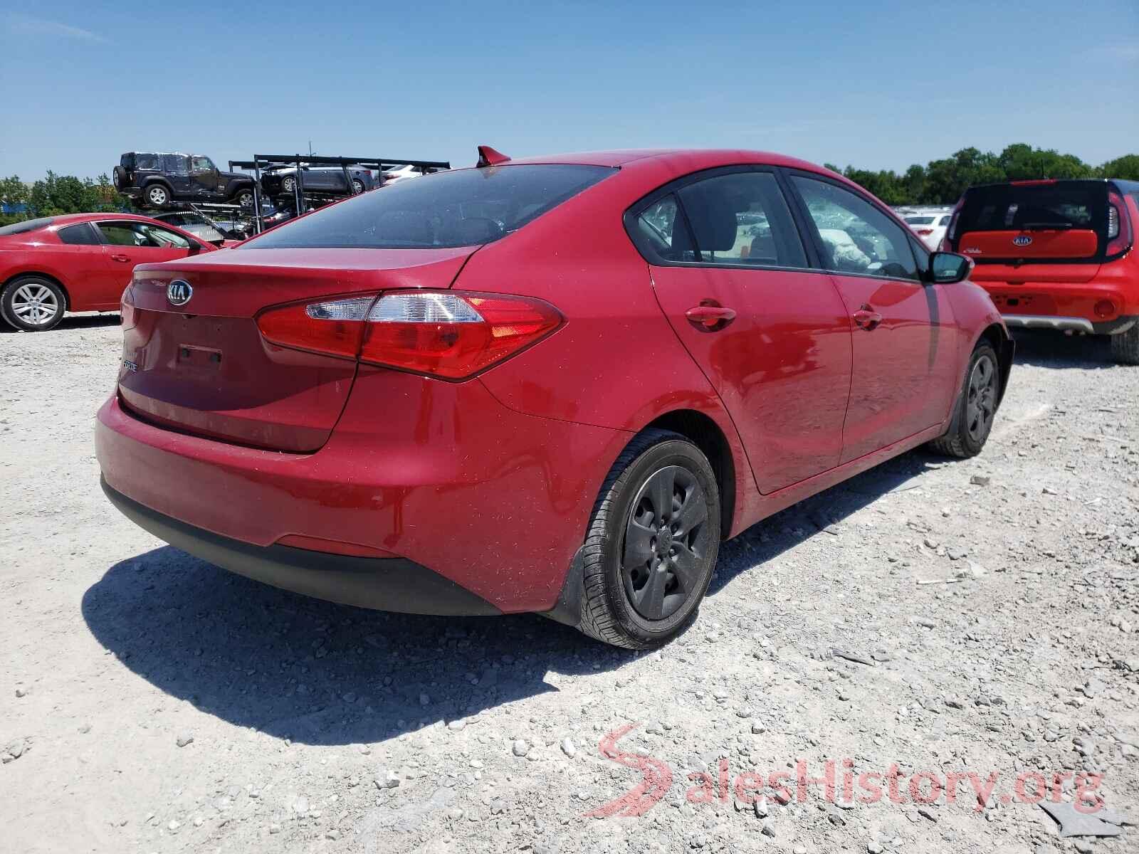 KNAFX4A61G5500890 2016 KIA FORTE