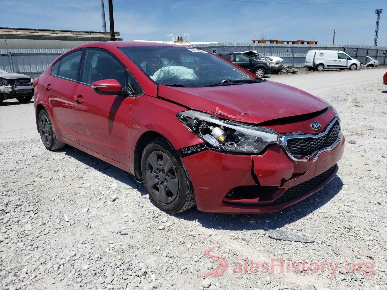 KNAFX4A61G5500890 2016 KIA FORTE