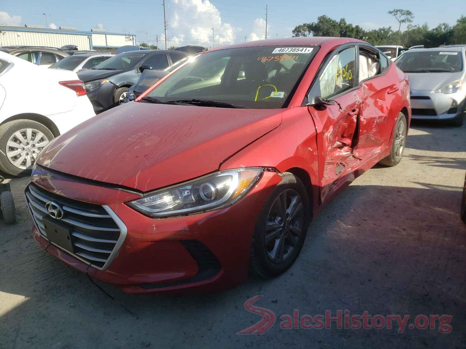 5NPD84LF3JH337316 2018 HYUNDAI ELANTRA