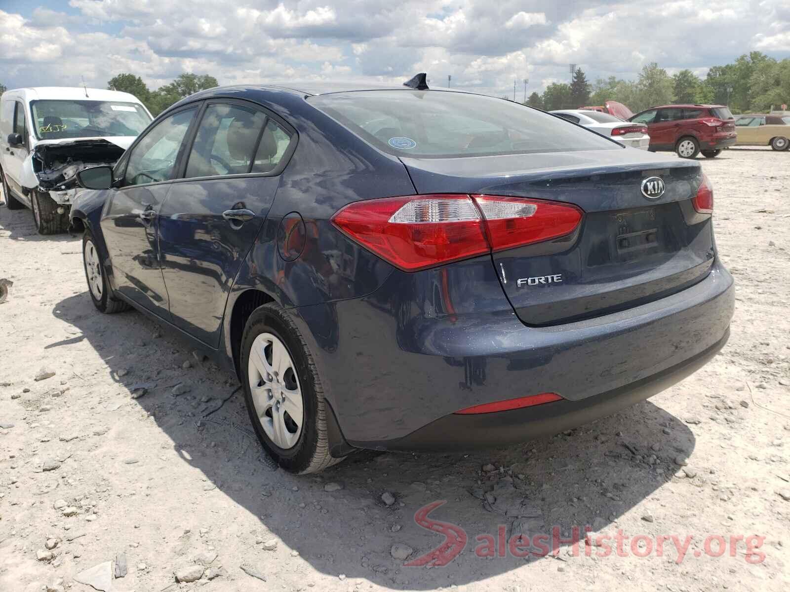 KNAFK4A60G5558729 2016 KIA FORTE