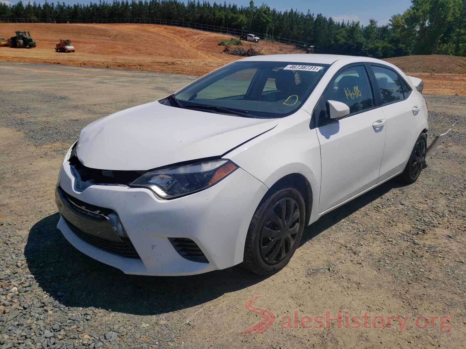 2T1BURHE2GC553556 2016 TOYOTA COROLLA