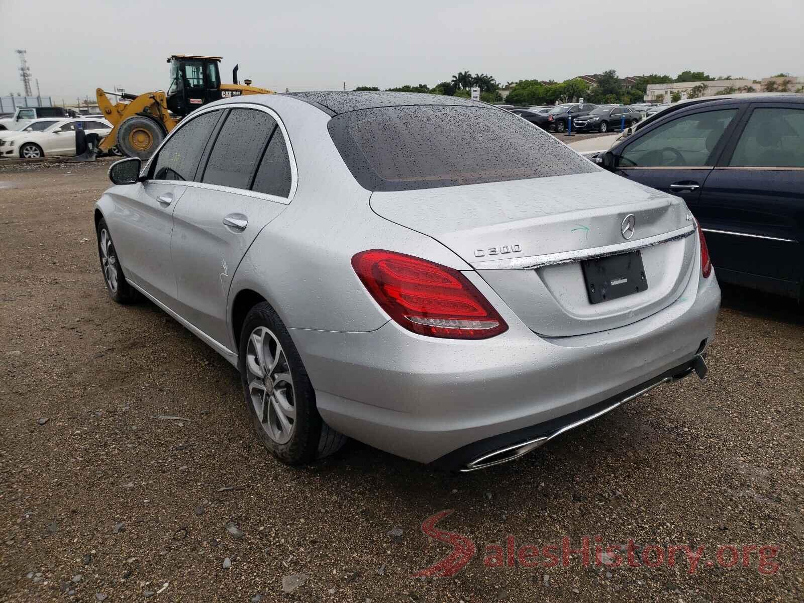 55SWF4KBXGU101880 2016 MERCEDES-BENZ C CLASS