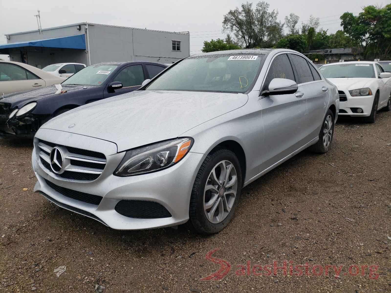 55SWF4KBXGU101880 2016 MERCEDES-BENZ C CLASS