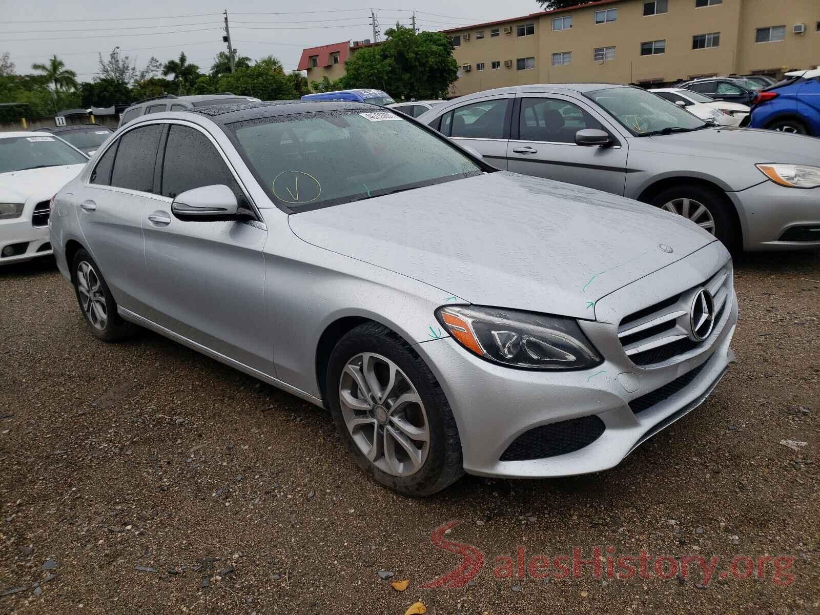 55SWF4KBXGU101880 2016 MERCEDES-BENZ C CLASS