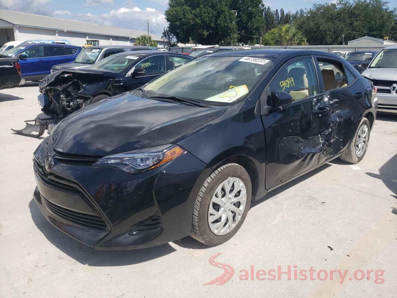 5YFBURHE7JP760130 2018 TOYOTA COROLLA