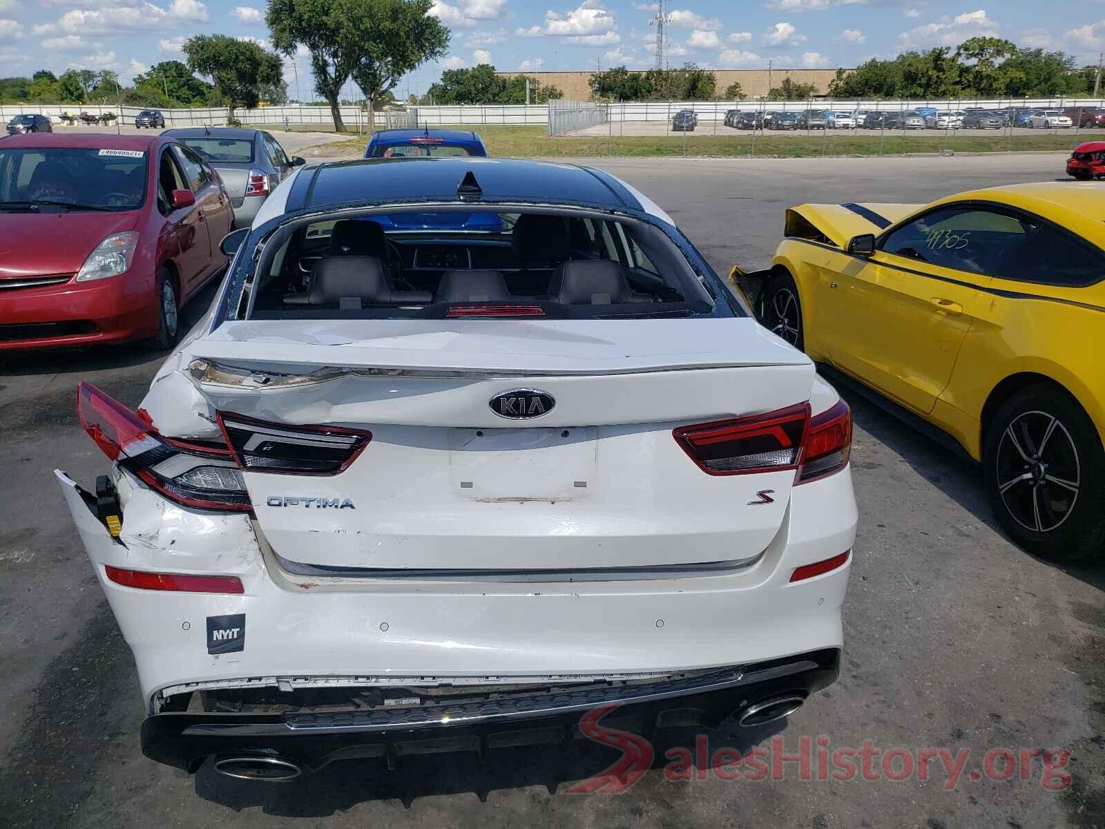 5XXGT4L32KG296482 2019 KIA OPTIMA