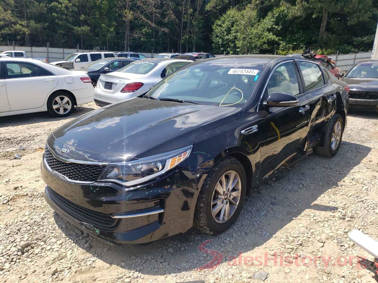 5XXGT4L33GG112450 2016 KIA OPTIMA