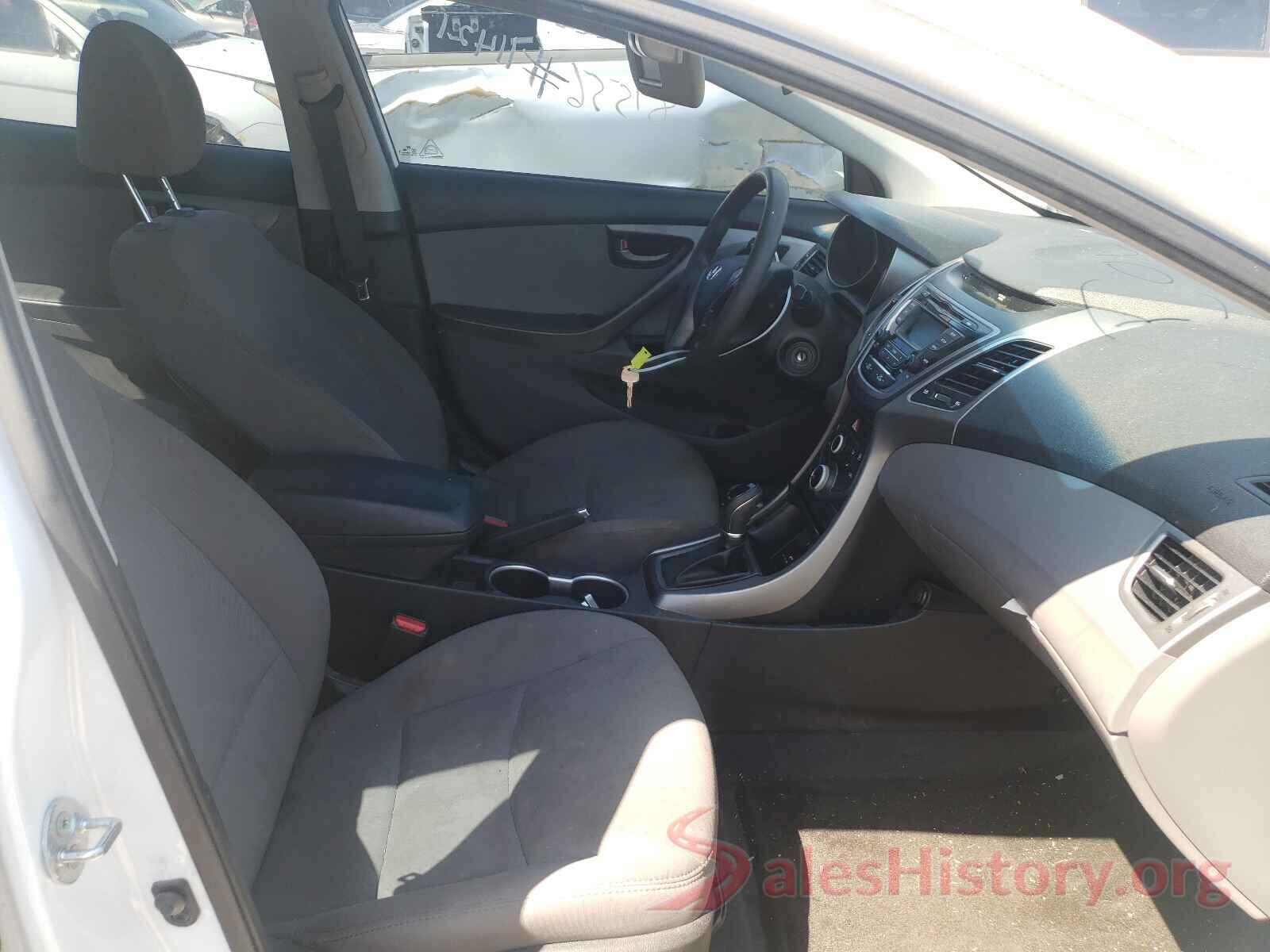 5NPDH4AE7GH737463 2016 HYUNDAI ELANTRA