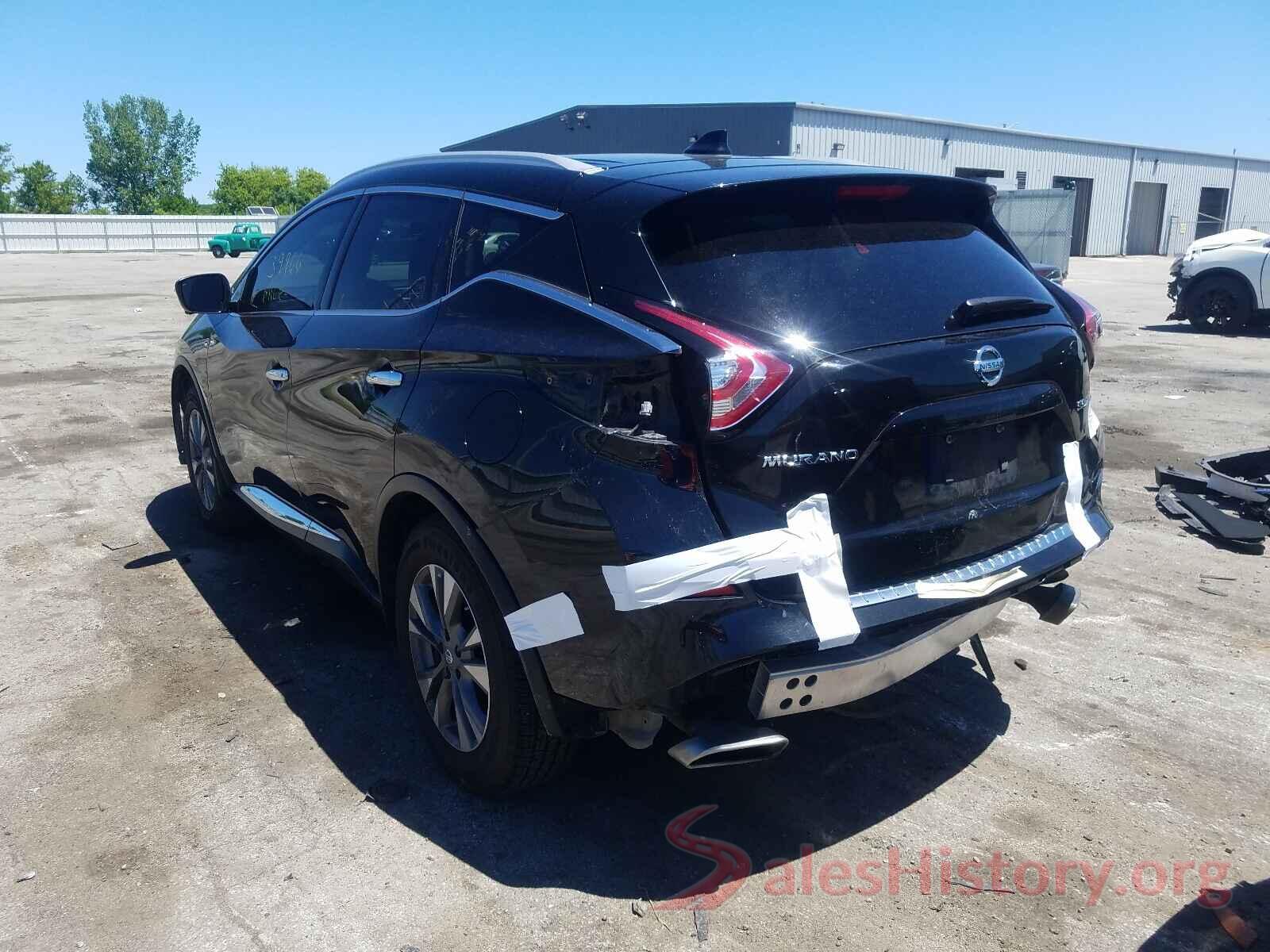 5N1AZ2MH4HN113501 2017 NISSAN MURANO