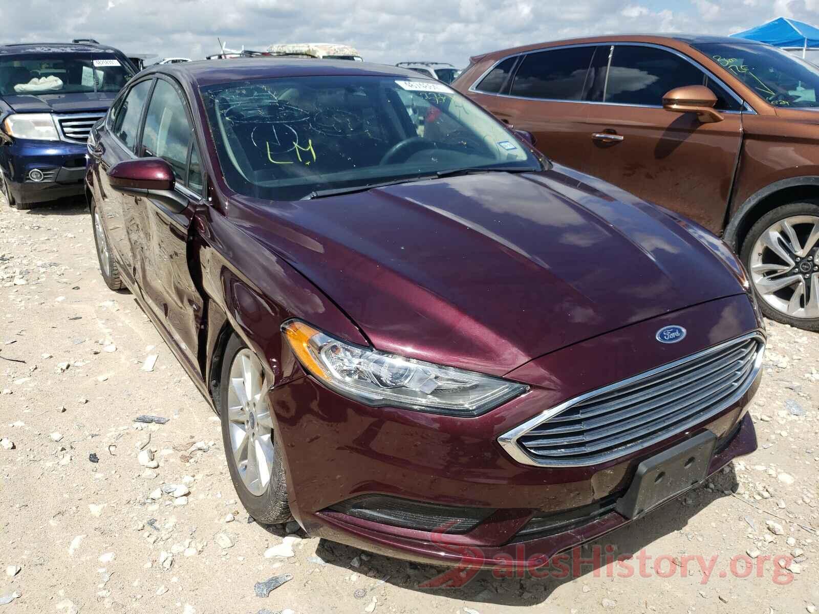 3FA6P0HD5HR335267 2017 FORD FUSION