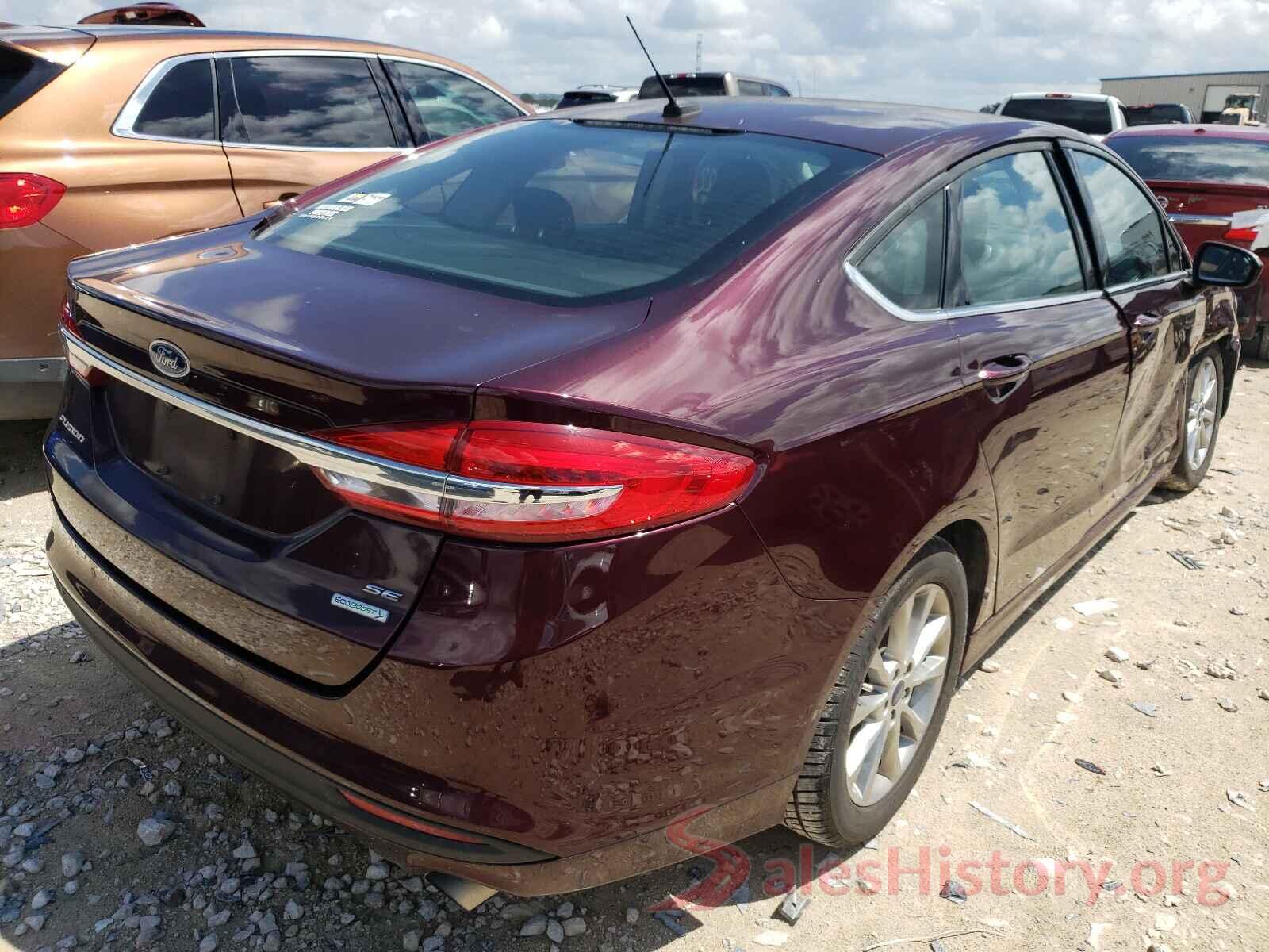 3FA6P0HD5HR335267 2017 FORD FUSION