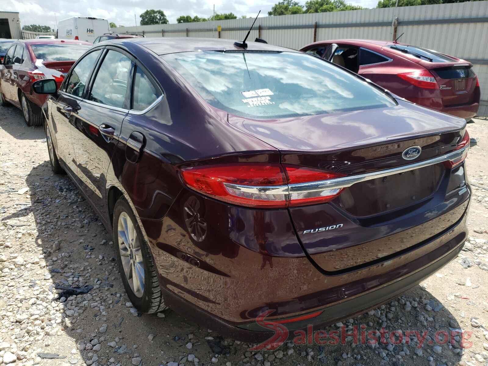 3FA6P0HD5HR335267 2017 FORD FUSION