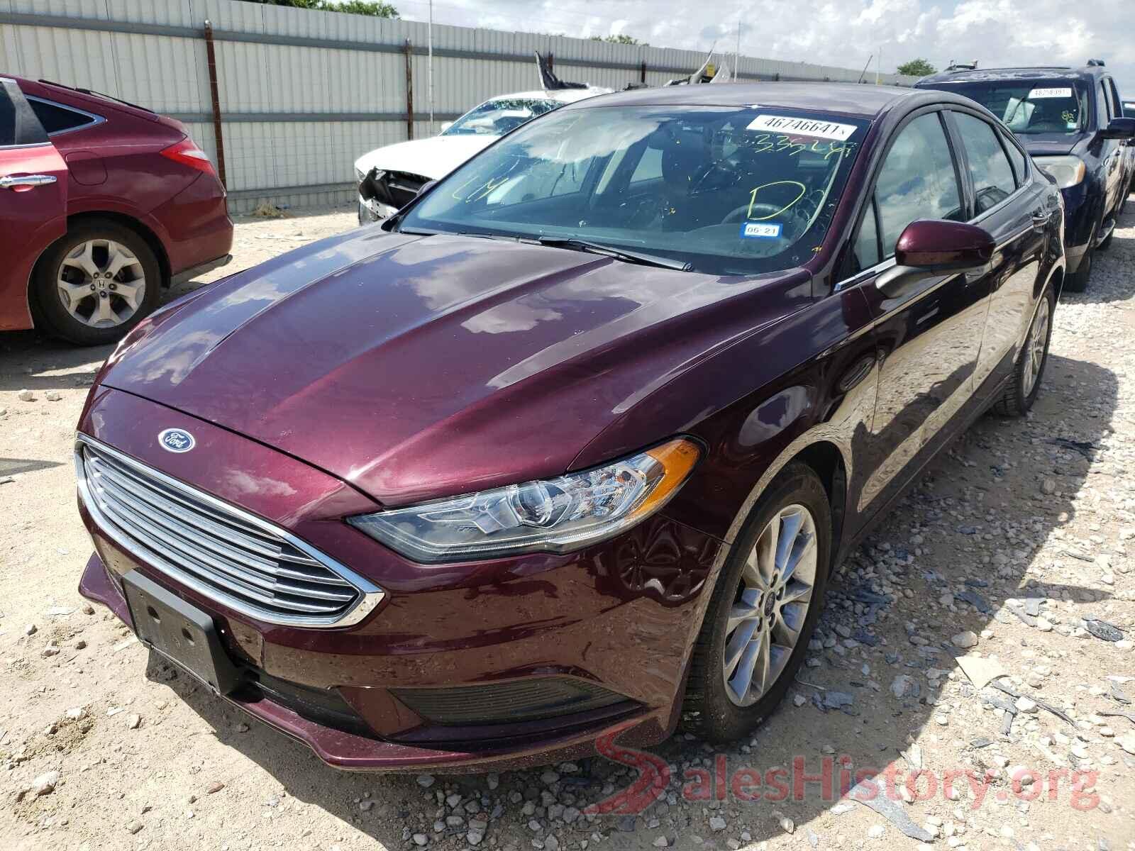 3FA6P0HD5HR335267 2017 FORD FUSION