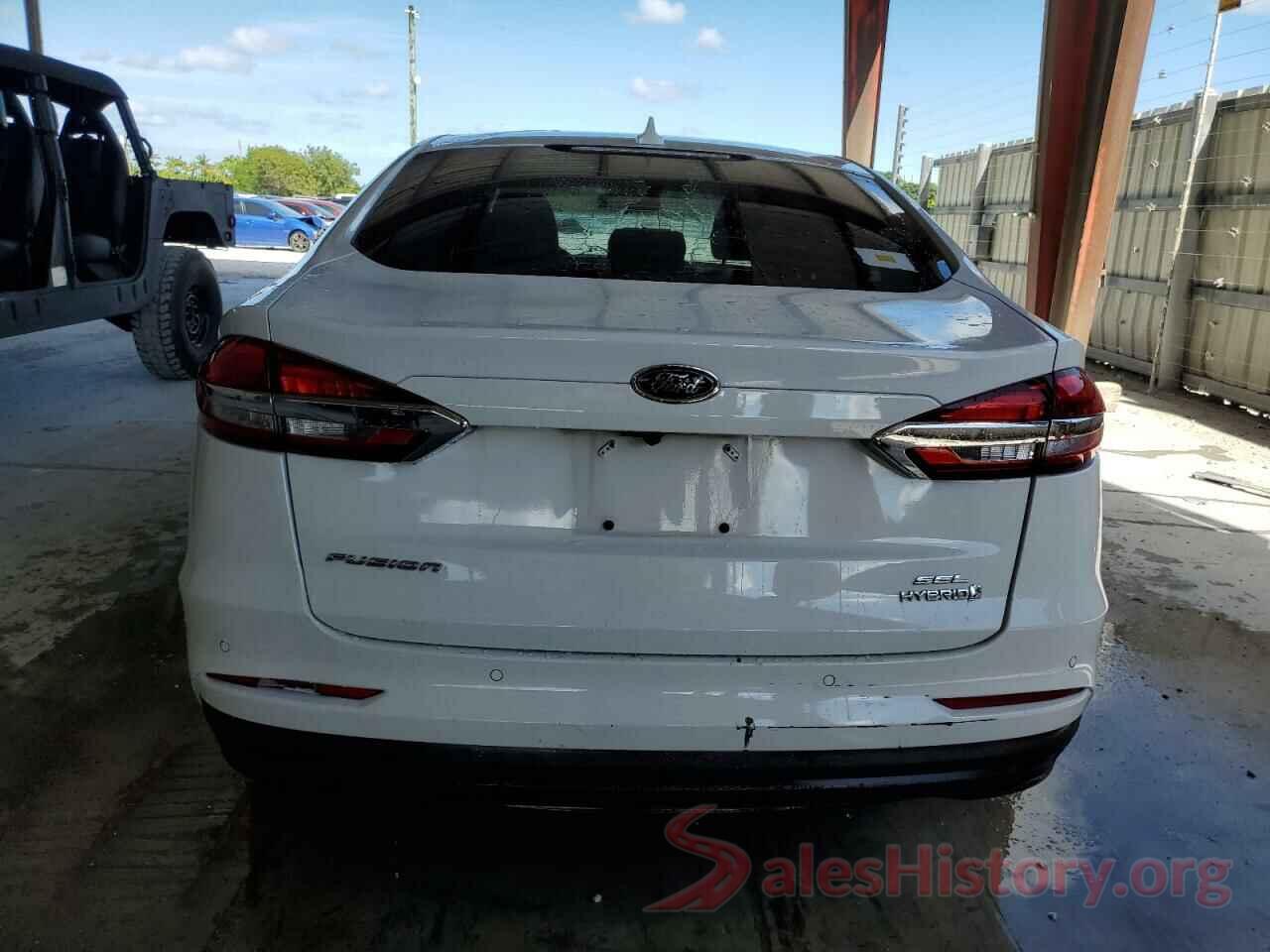 3FA6P0MU7KR261962 2019 FORD FUSION