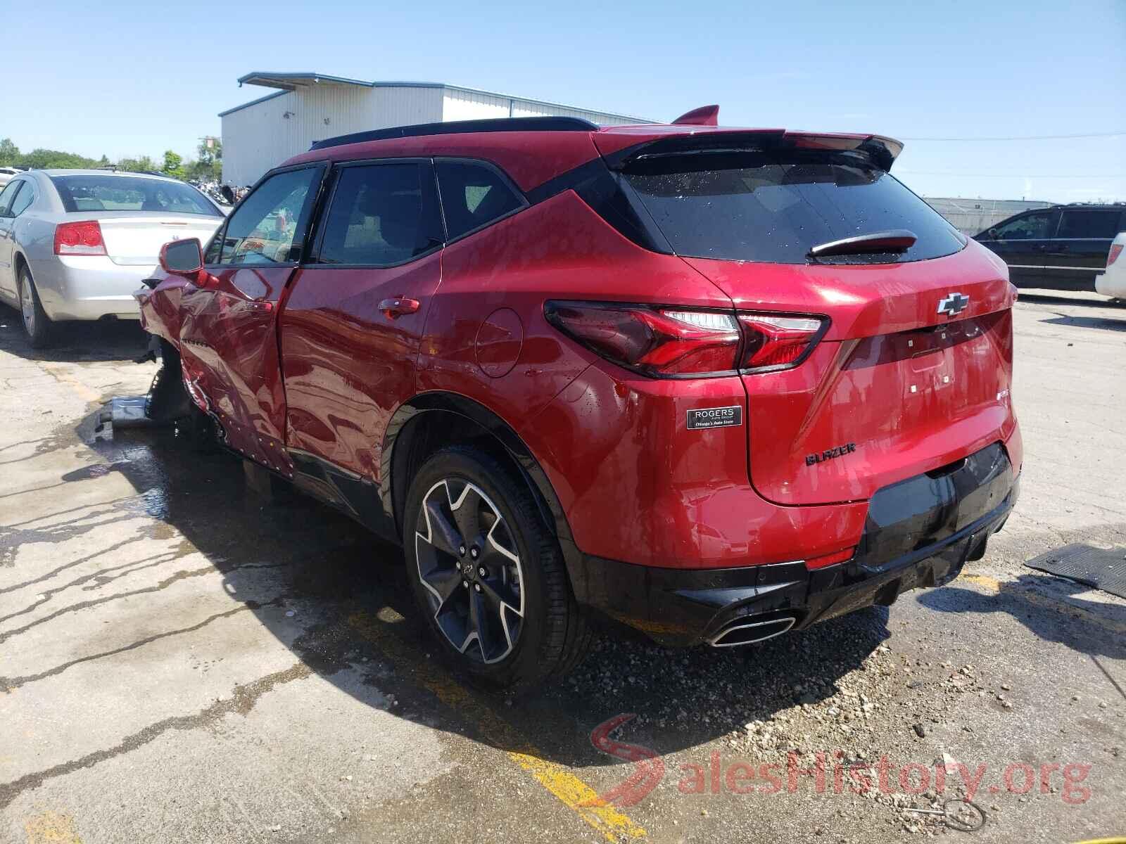 3GNKBERS0KS543291 2019 CHEVROLET BLAZER