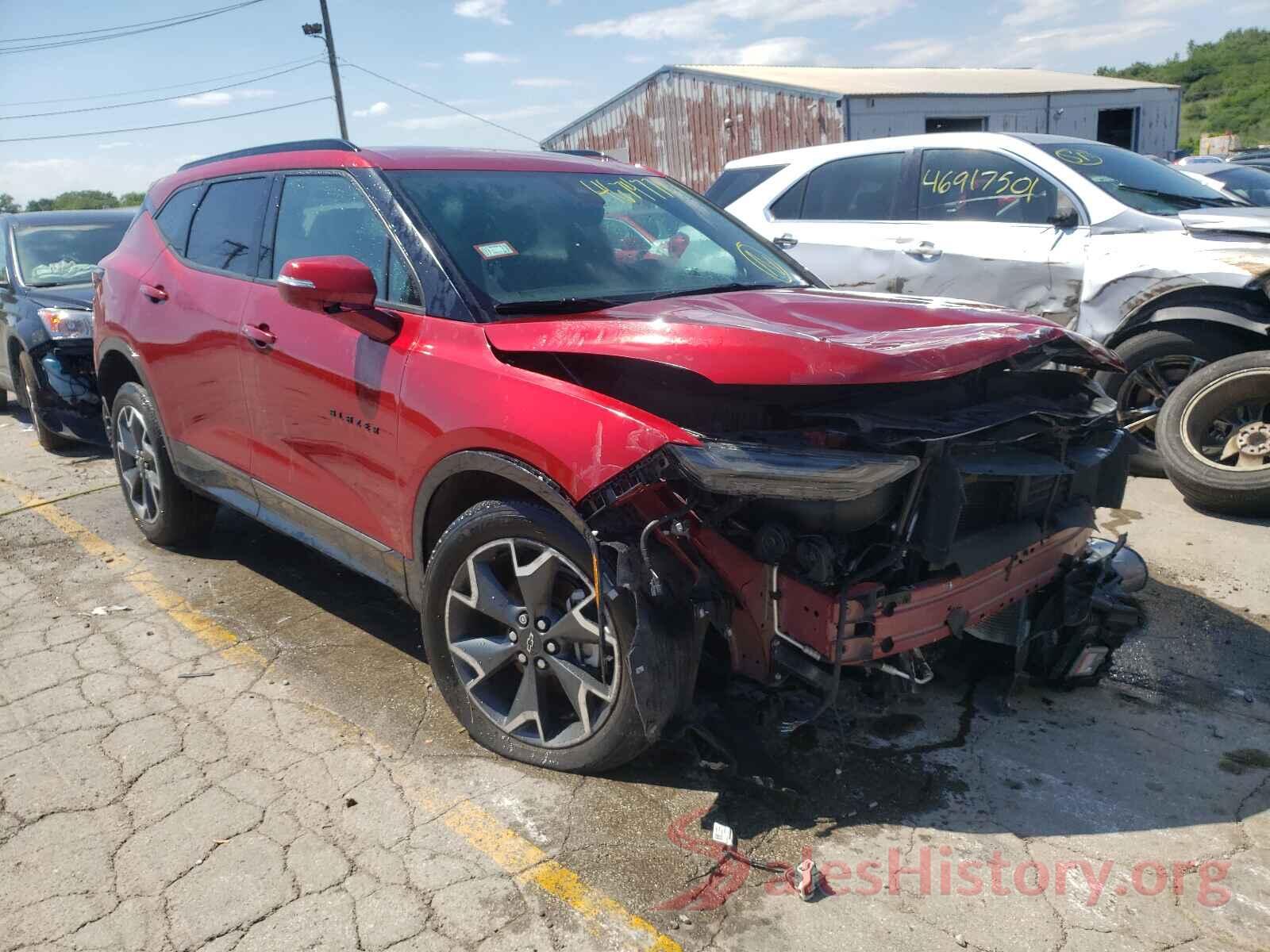 3GNKBERS0KS543291 2019 CHEVROLET BLAZER