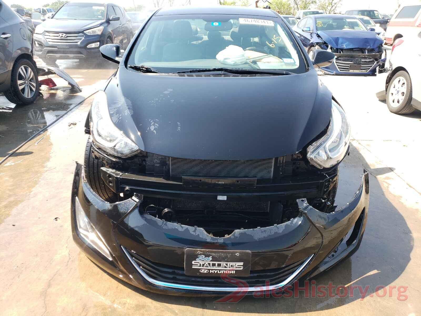 KMHDH4AE6GU583832 2016 HYUNDAI ELANTRA