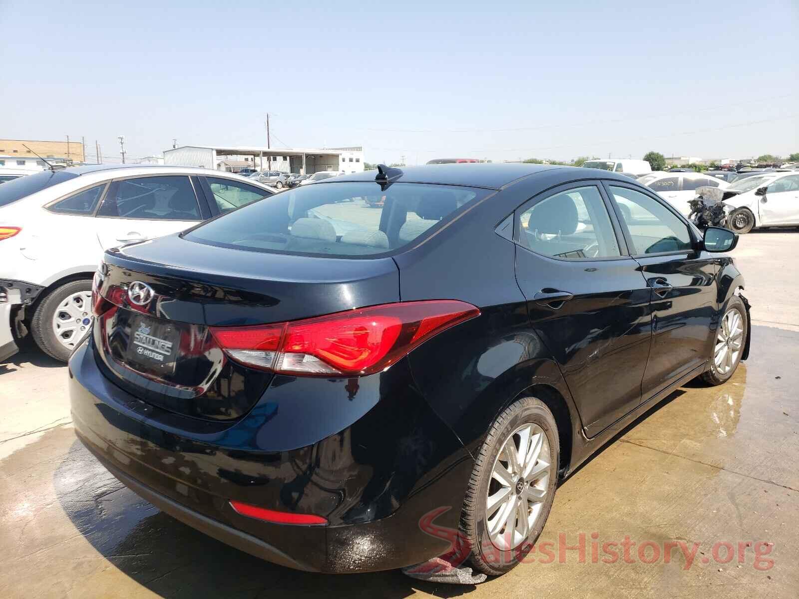 KMHDH4AE6GU583832 2016 HYUNDAI ELANTRA