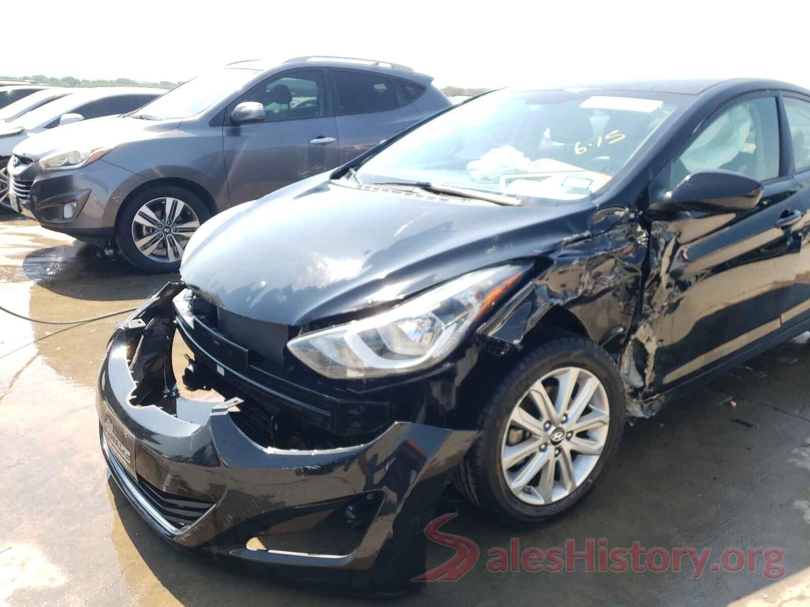 KMHDH4AE6GU583832 2016 HYUNDAI ELANTRA