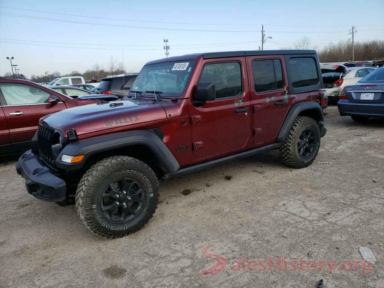 1C4HJXDG1NW139252 2022 JEEP WRANGLER