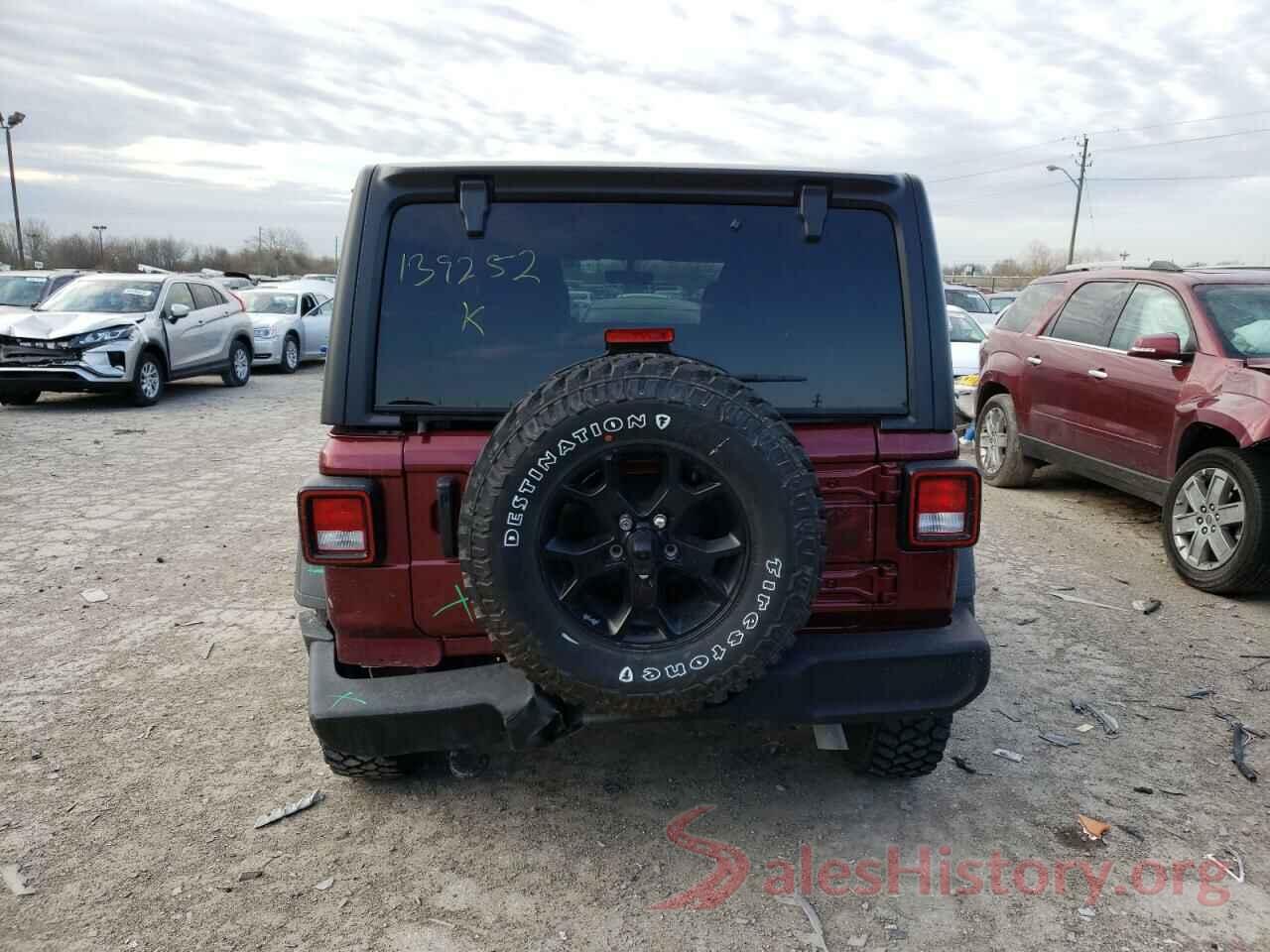 1C4HJXDG1NW139252 2022 JEEP WRANGLER