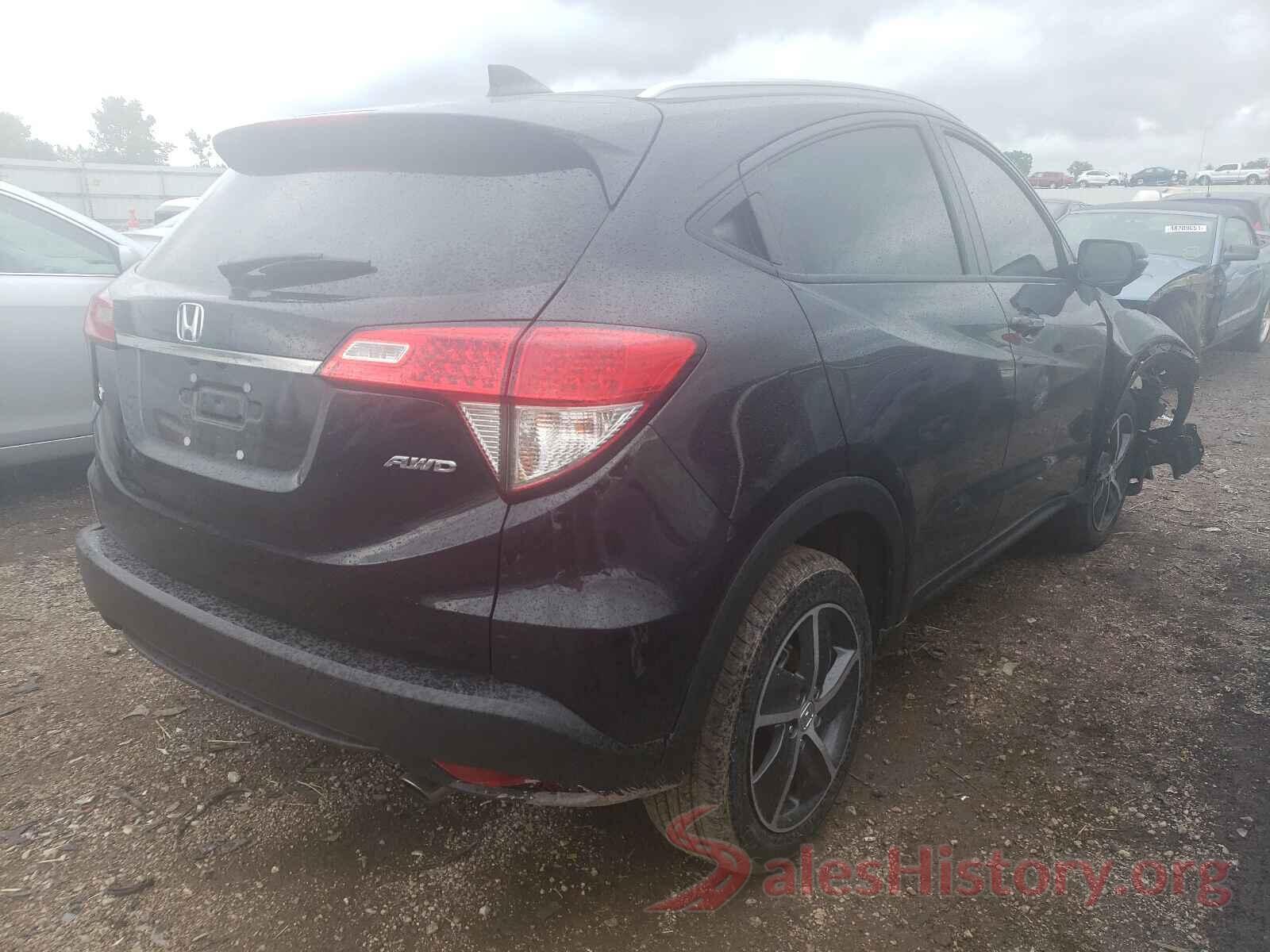 3CZRU6H50MM700452 2021 HONDA HR-V