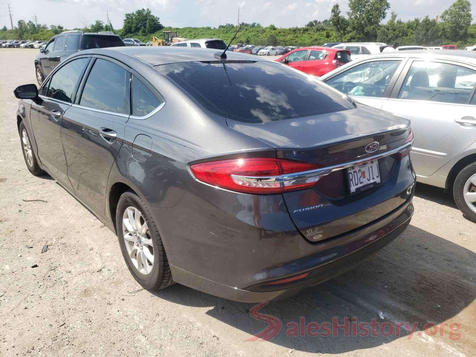 3FA6P0G74HR190105 2017 FORD FUSION