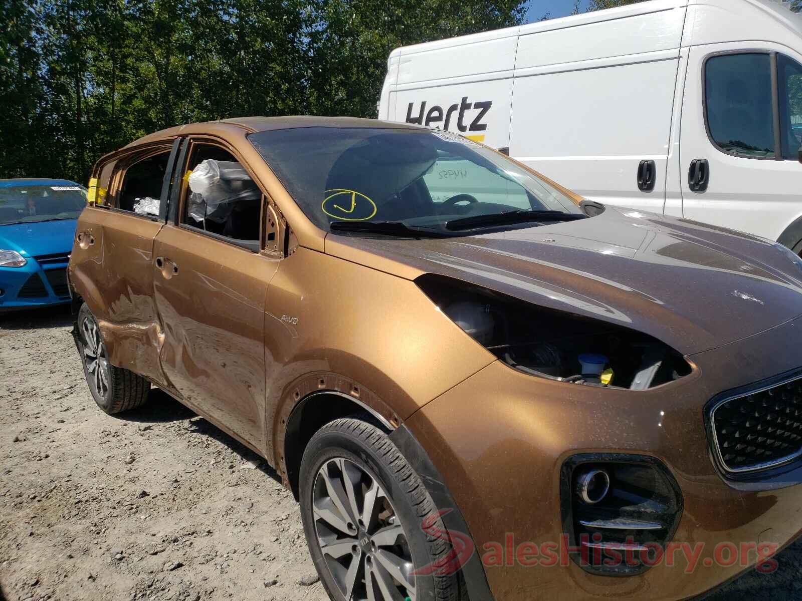 KNDPNCAC5H7154362 2017 KIA SPORTAGE