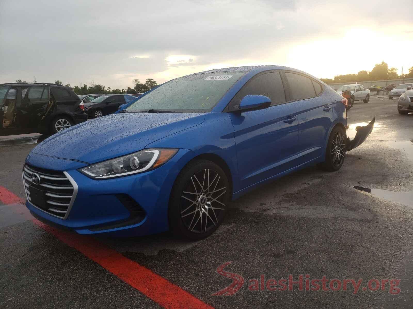 KMHD74LFXHU079813 2017 HYUNDAI ELANTRA