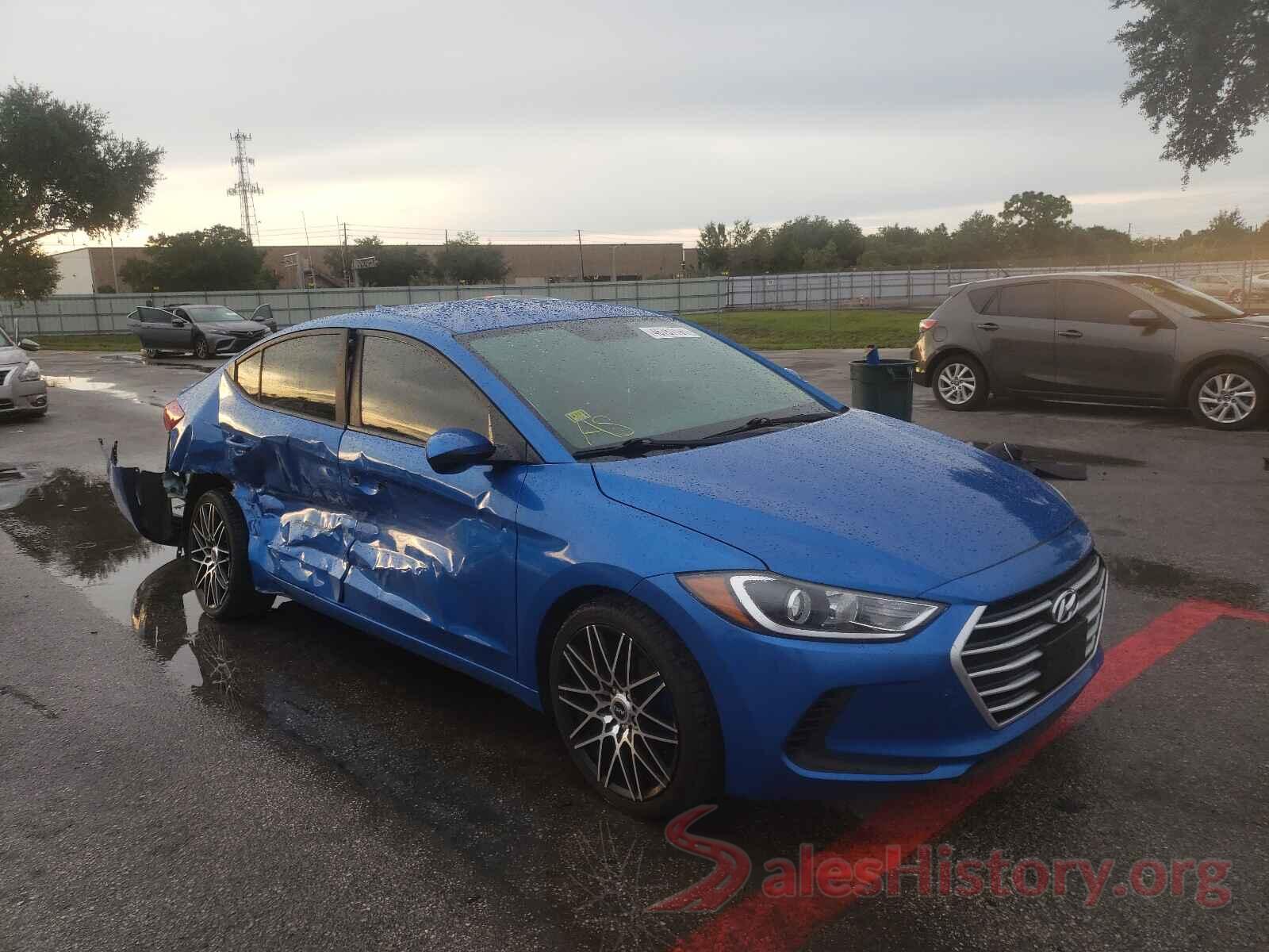 KMHD74LFXHU079813 2017 HYUNDAI ELANTRA