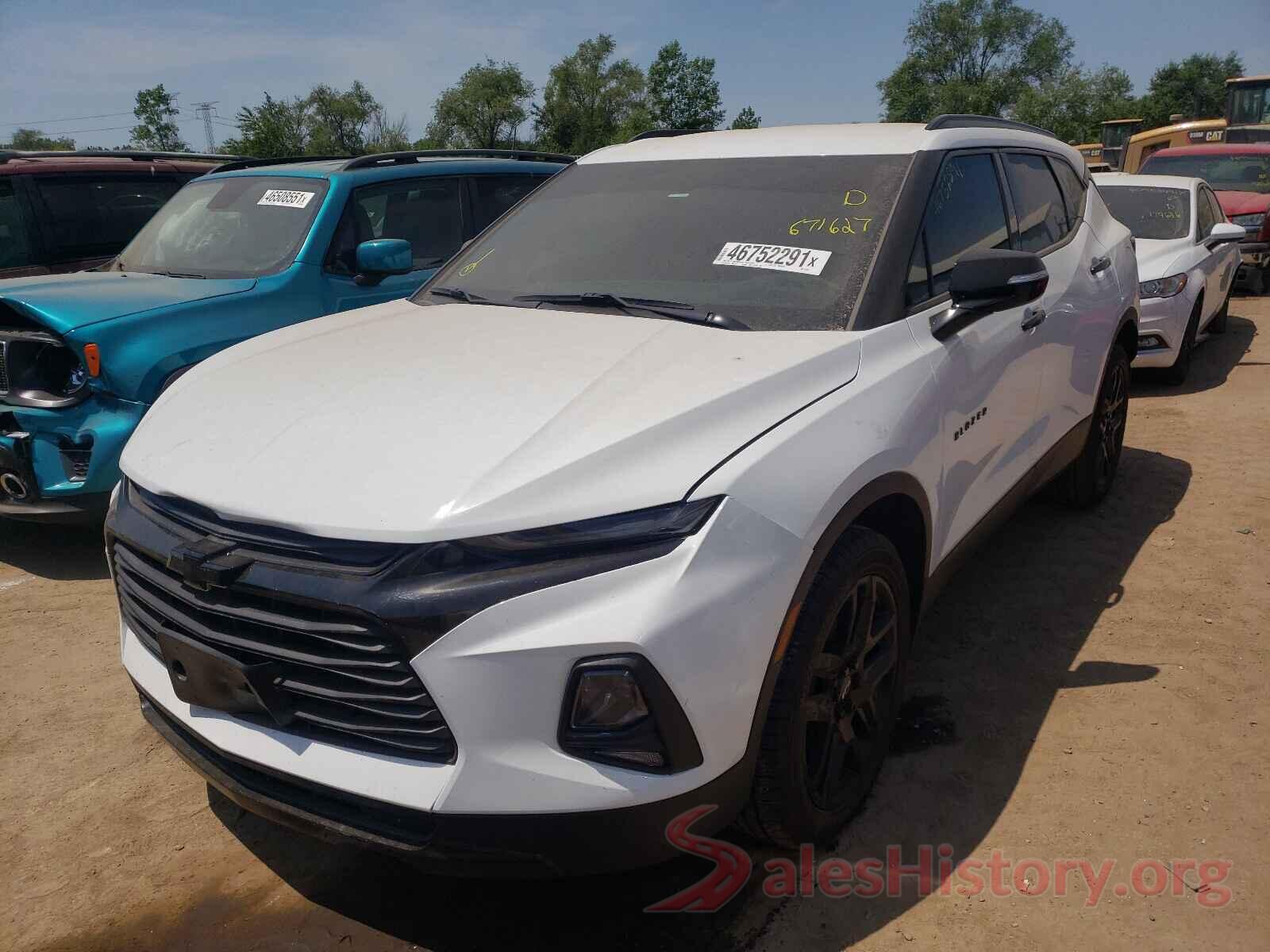 3GNKBCRS5KS671627 2019 CHEVROLET BLAZER