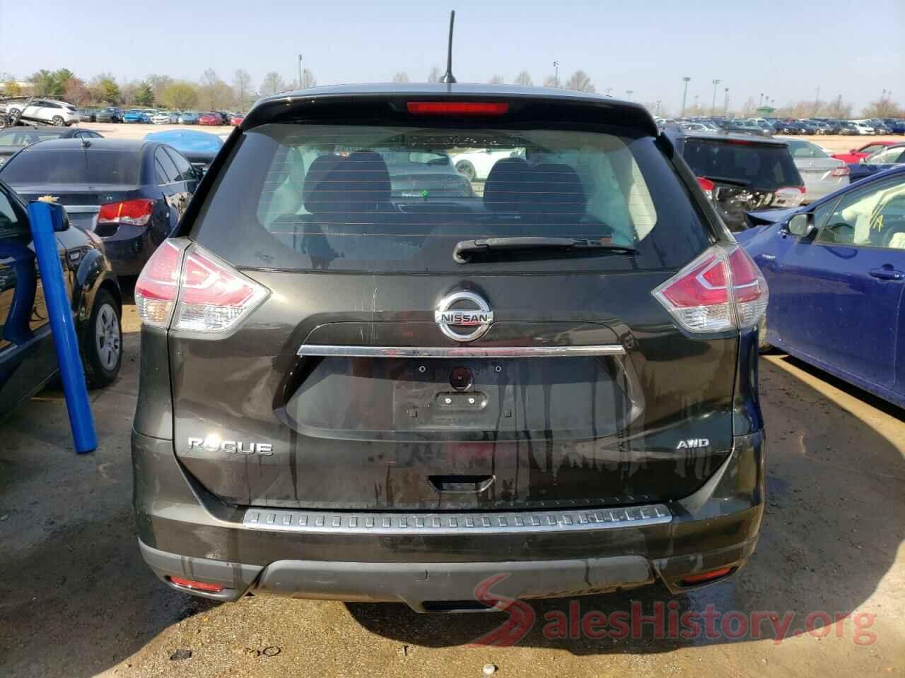 KNMAT2MV7GP637126 2016 NISSAN ROGUE