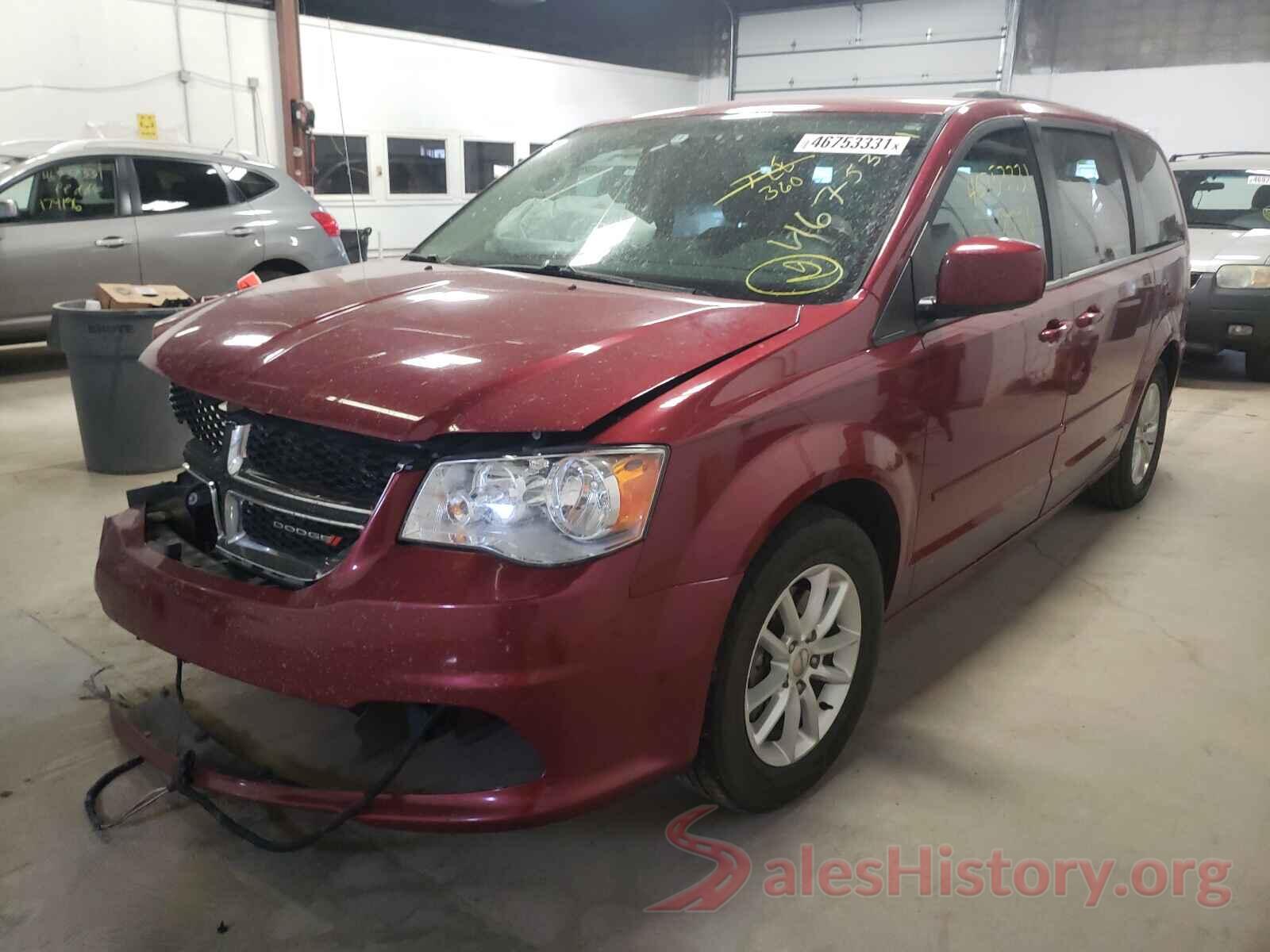 2C4RDGCG3GR273754 2016 DODGE GRAND CARA