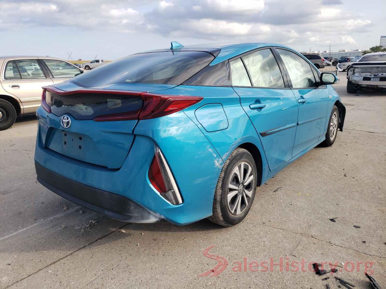 JTDKARFPXJ3075187 2018 TOYOTA PRIUS