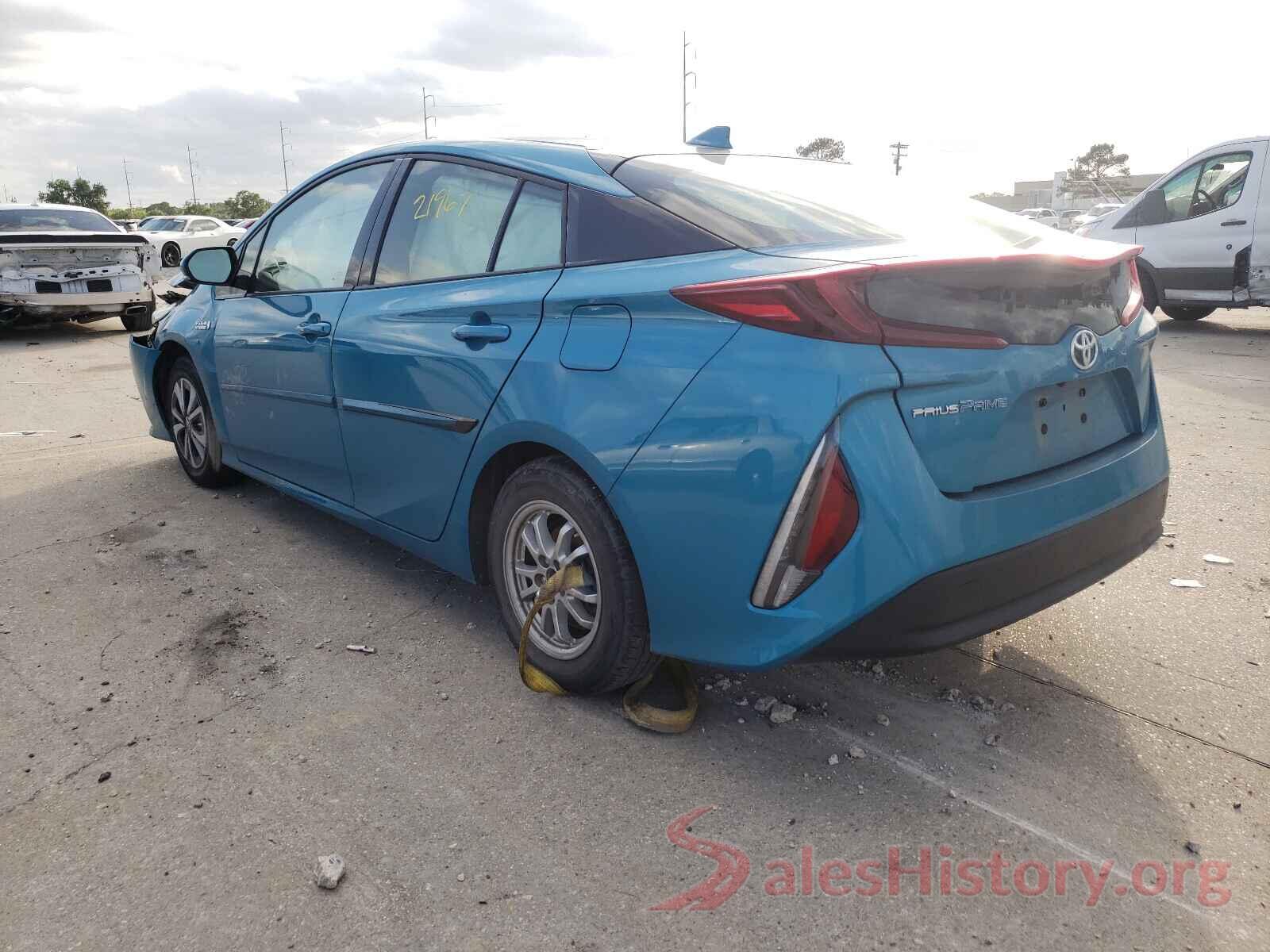 JTDKARFPXJ3075187 2018 TOYOTA PRIUS