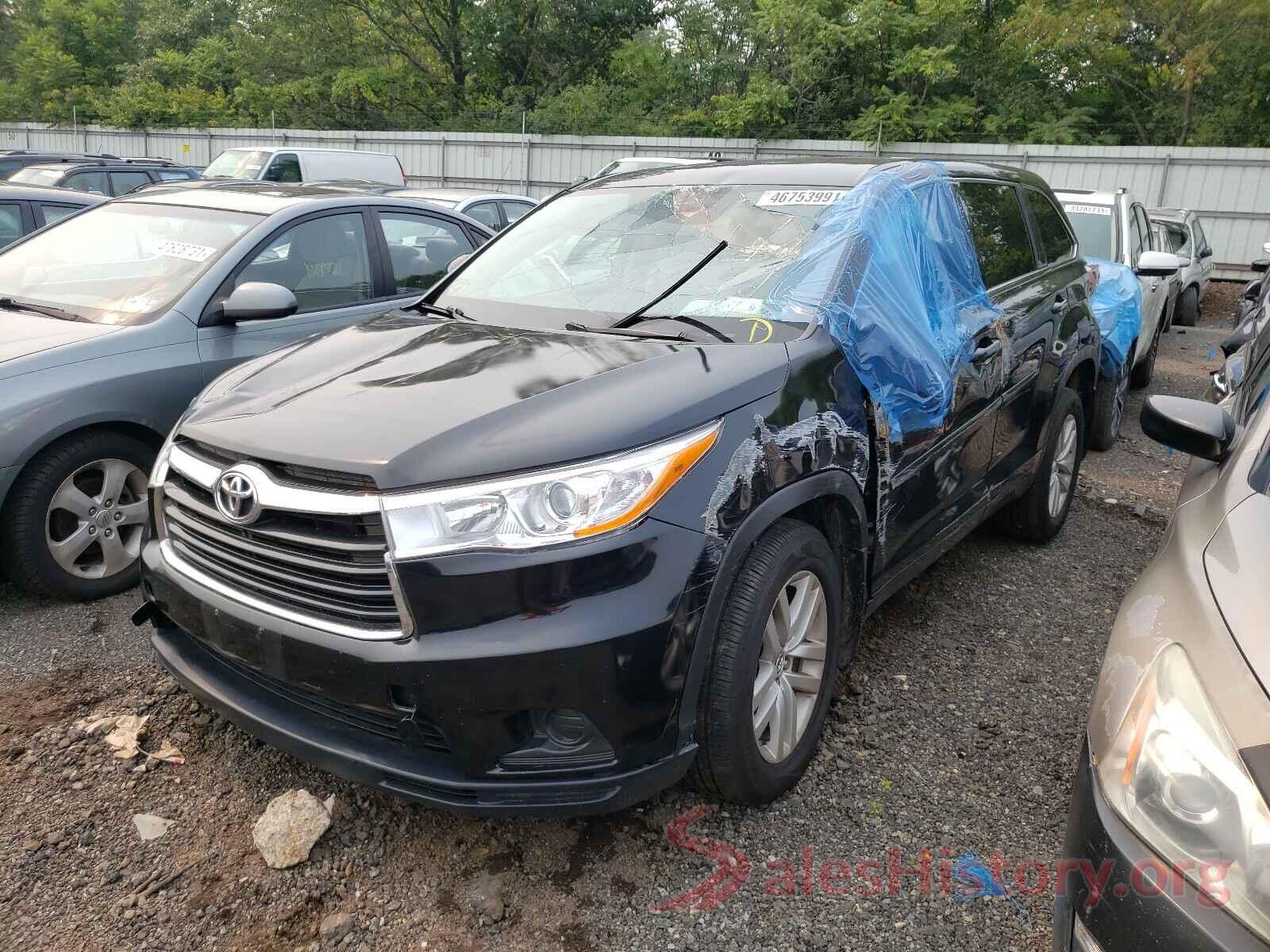 5TDBKRFH4GS276919 2016 TOYOTA HIGHLANDER