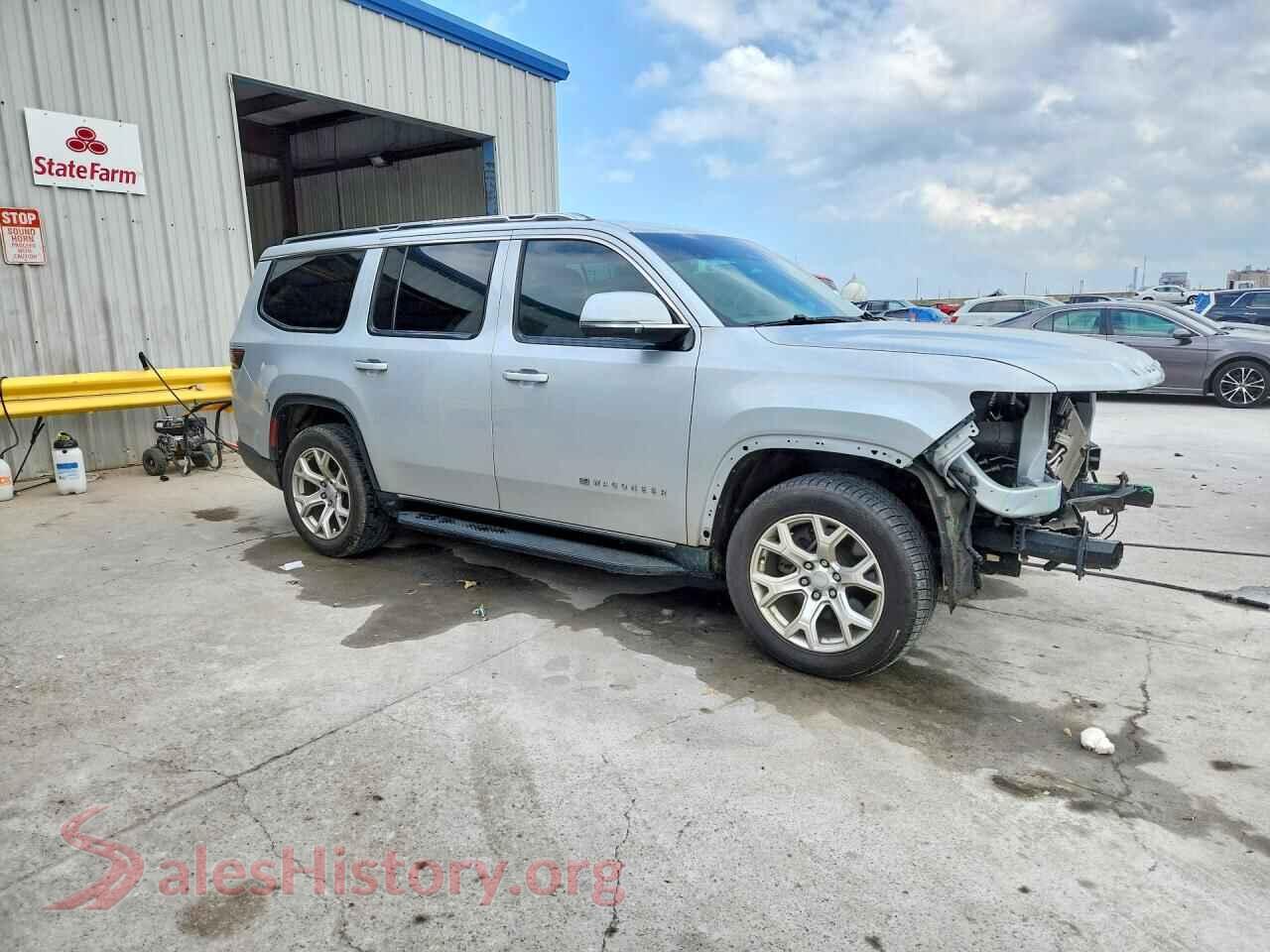2022 JEEP WAGONEER VIN 1C4SJUBT7NS202009, rear 3/4 view
