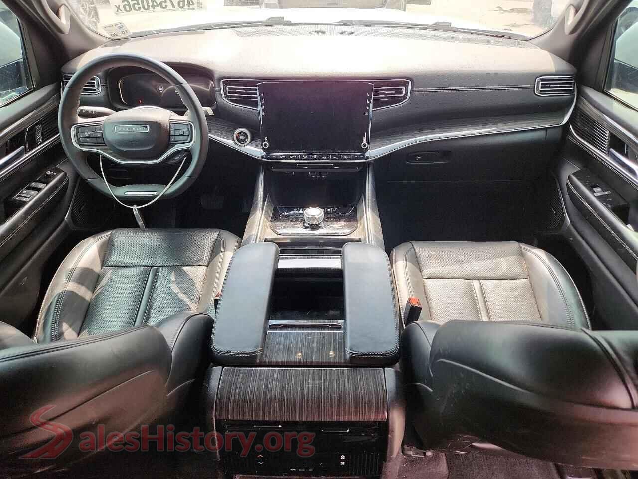 2022 JEEP WAGONEER VIN 1C4SJUBT7NS202009, interior dashboard
