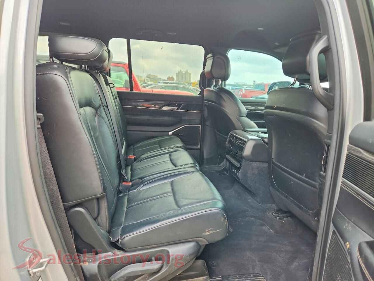 2022 JEEP WAGONEER VIN 1C4SJUBT7NS202009, VIN plate