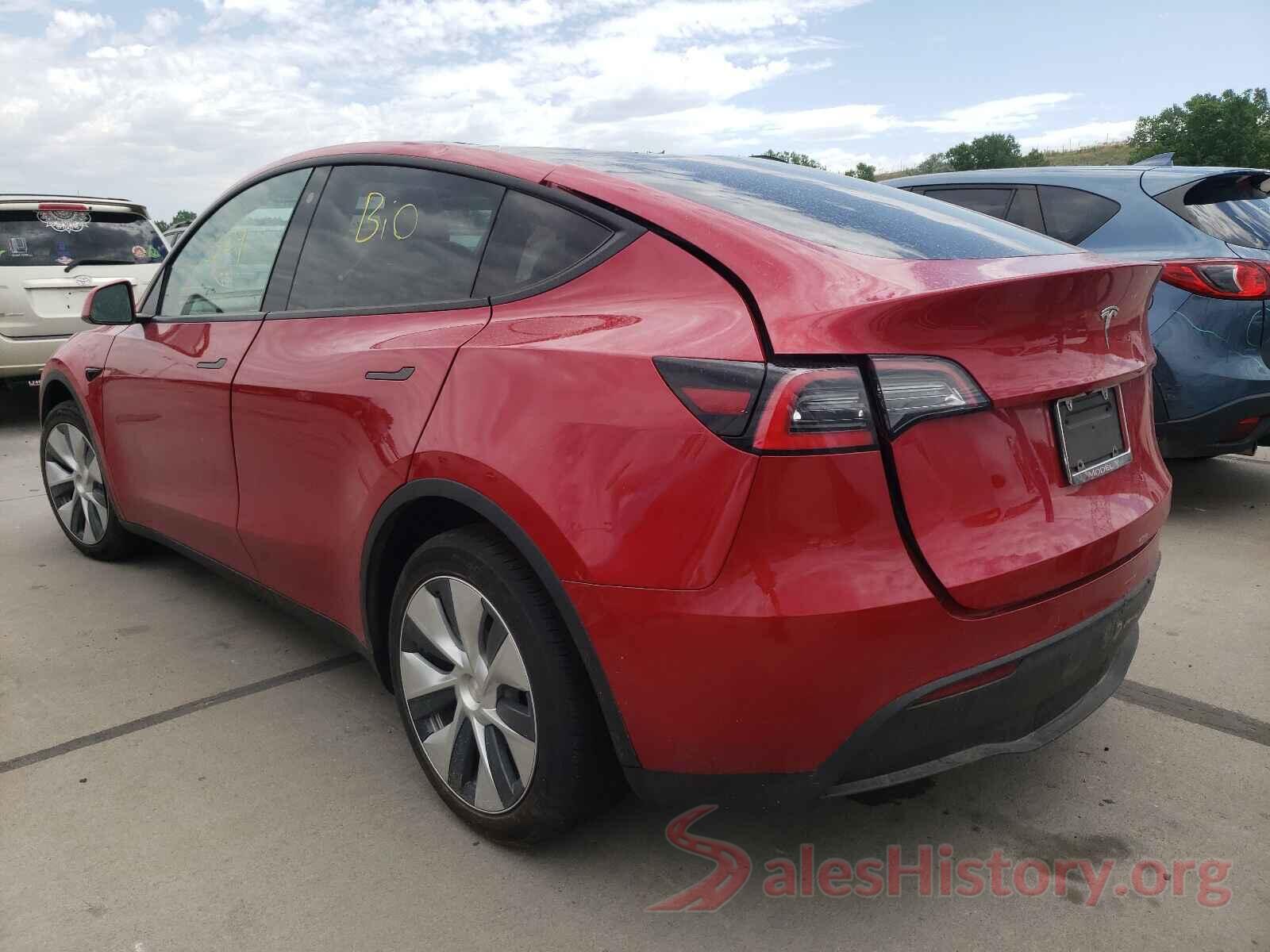 5YJYGAED2MF142681 2021 TESLA MODEL Y