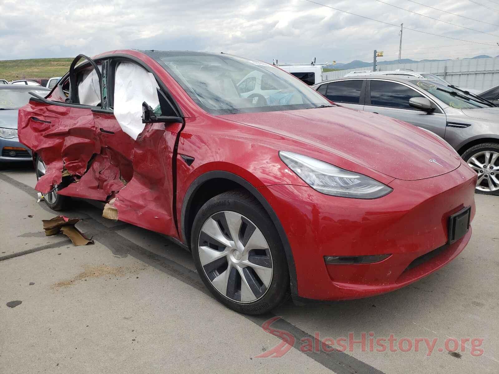 5YJYGAED2MF142681 2021 TESLA MODEL Y